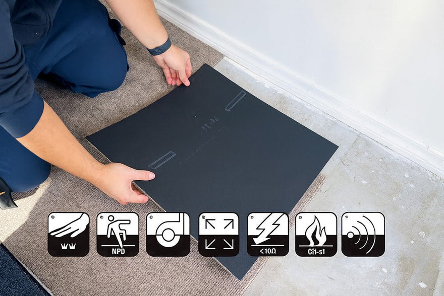 PIT-symbolen bij tapijttegels: Technische eisen herkennen en correct toepassen