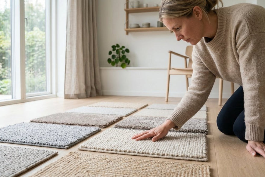 Wat betekent het poolgewicht van een tapijt voor comfort?
