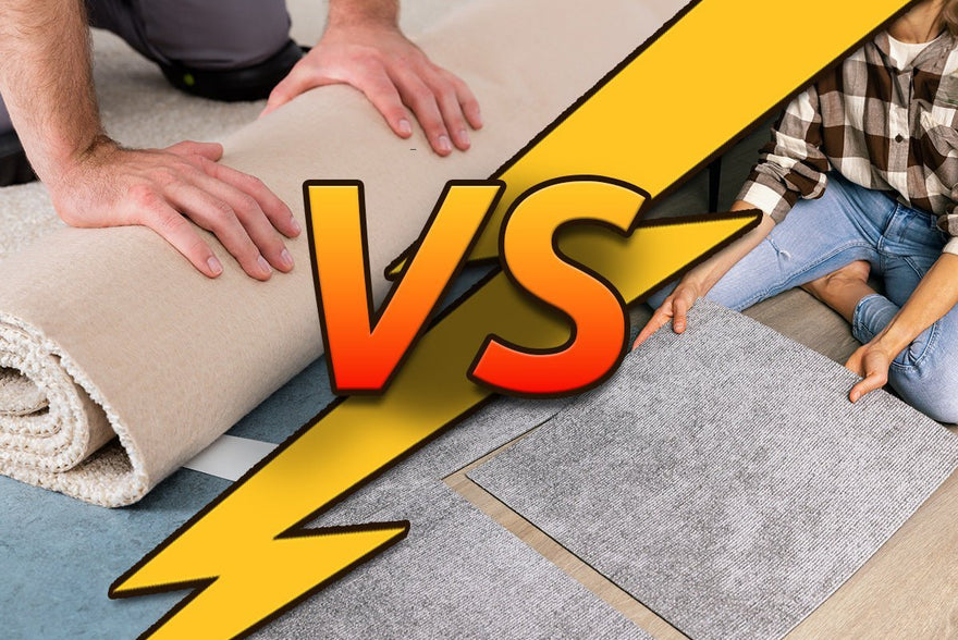 Wat is goedkoper: Tapijt of tapijttegels?