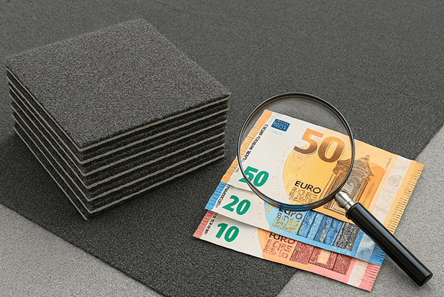 Wat kosten tapijttegels écht? Alle verborgen kosten op een rij