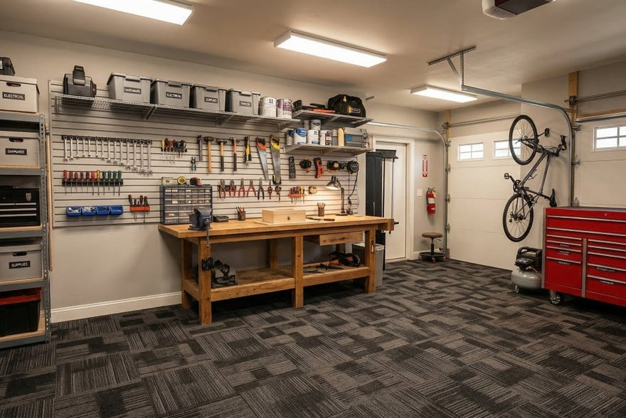 Beste tapijttegels voor garages en schuren: praktische tips