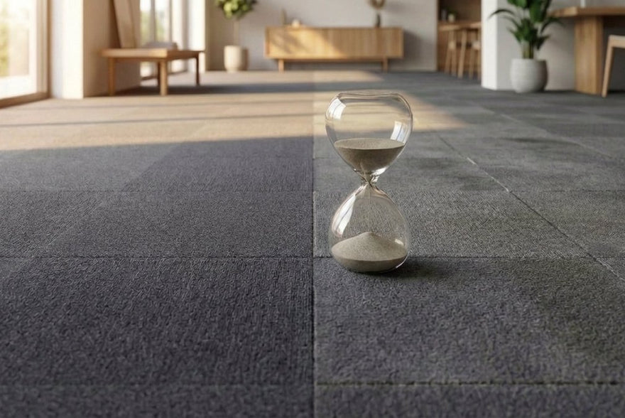 Hoe lang gaan tapijttegels mee? De volledige gids over levensduur