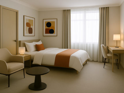 Tapijttegels in het hotelkamerinterieur: de juiste balans tussen sfeer, akoestiek en dagelijkse praktijk