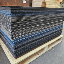 B-keus mix pallet 100x100cm tapijttegels 40 m2 - Van Heugten Tapijttegels B.V.