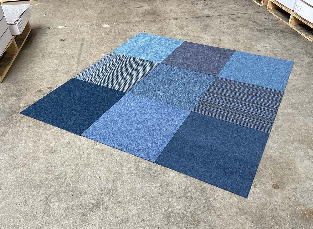 FLORIDA Zalm - 50x50cm - Tapijttegels - 5m2 / 20 tegels - Laagpolig, bouclé tapijt - Vloer FLORIDA Zalm - 50x50cm - Tapijttegels - 5m2 / 20 tegels - Laagpolig, bouclé tapijt - Vloer